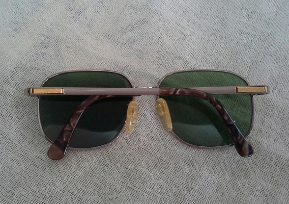 แว่นตาอเมริกันไททาเนียมประดับทองคำ 12K   CHEVROLET USA