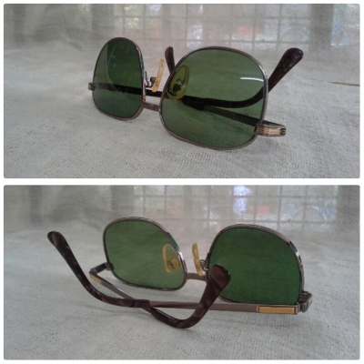 แว่นตาอเมริกันไททาเนียมประดับทองคำ 12K   CHEVROLET USA