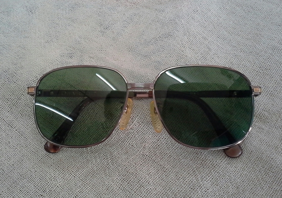 แว่นตาอเมริกันไททาเนียมประดับทองคำ 12K   CHEVROLET USA