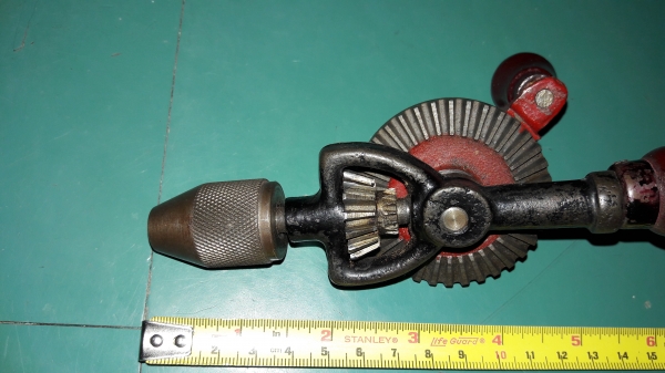 ขวานสว่านมือหมุนขนาดเล็กหายากStanley Made in Usa. ขวานสว่านมือหมุนขนาดเล็กหายากStanley Made in Usa.