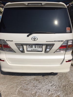 ขายรถบ้าน toyota alphard hybrid