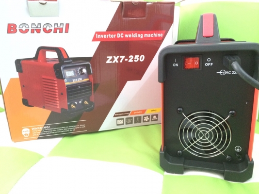 ตู้เชื่อมBONCHI อินเวอร์เตอร์ MMA250 ขนาดพาพาง่าย ตู้เชื่อมBONCHI อินเวอร์เตอร์ MMA250 ขนาดพาพาง่าย