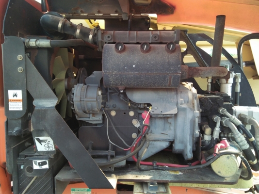 รถกระเช้า JLG Model 450AJ ยกสูงได้ 12 เมตร เครื่องยนต์ดีเซล นำเข้าจากอเมริกา ราคาถูกครับ