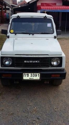 ซูซูกิ แคริเบี้ยน 4*4 สีขาว ปี 31 สภาพเก่าเก็บ เดิม ๆ ราคา เบา ๆ