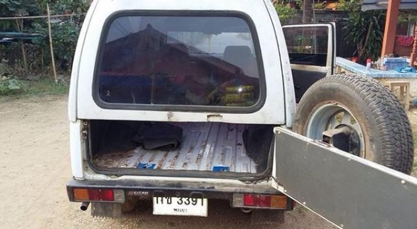 ซูซูกิ แคริเบี้ยน 4*4 สีขาว ปี 31 สภาพเก่าเก็บ เดิม ๆ ราคา เบา ๆ