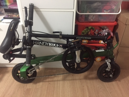 จักรยานพับอลูมีเนียม มือสองญี่ปุ่น Bridgestone Handybike 8
