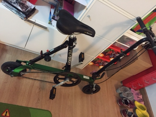 จักรยานพับอลูมีเนียม มือสองญี่ปุ่น Bridgestone Handybike 8 จักรยานพับอลูมีเนียม มือสองญี่ปุ่น Bridgestone Handybike 8