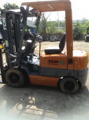 +++ ขายโฟล์คลิฟท์ T.C.M. FG18 ขนาด 1.8 ตัน เครื่องยนต์เบนซิน แก๊ส เกียร์ธรรมดา เสา 3 เมตร งา 1 เมตร ยางตัน +++ ขายโฟล์คลิฟท์ T.C.M. FG18 ขนาด 1.8 ตัน เครื่องยนต์เบนซิน แก๊ส เกียร์ธรรมดา เสา 3 เมตร งา 1 เมตร ยางตัน