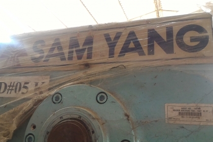 เครื่องปั๊มแอร์ครัช กดอัดขึ้นรูปชิ้นงาน ยี่ห้อ SAMYANG HEAVY MACHINERY ขนาดแรงกดปั๊ม 25 ตัน  (เหลือ 3 เครื่อง) เครื่องพร้อมใช้งานได้เลย