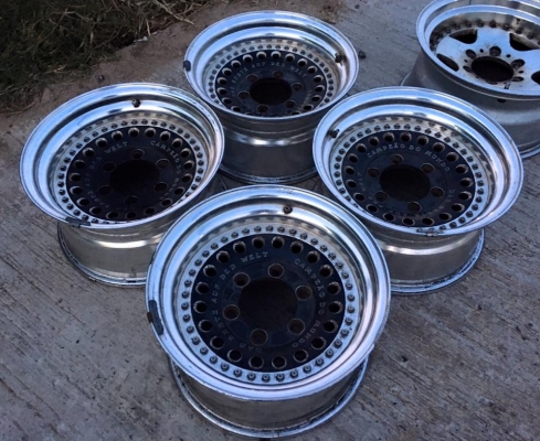 ขายล้อหยดน้ำ RAGUNA 2 ชิ้นแท้ 15x8 ออฟ0 6 รูกระบะ ถูกๆ ประมูลญี่ปุ่น