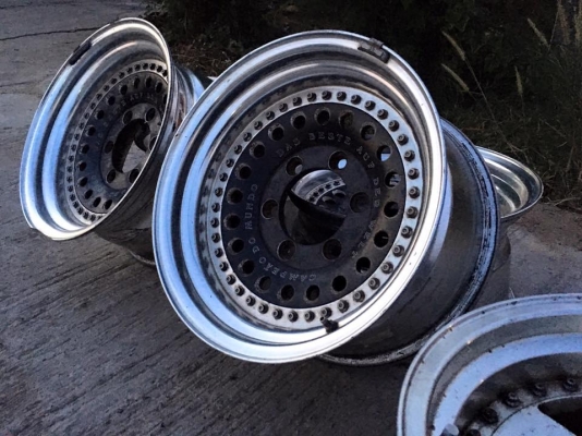 ขายล้อหยดน้ำ RAGUNA 2 ชิ้นแท้ 15x8 ออฟ0 6 รูกระบะ ถูกๆ ประมูลญี่ปุ่น