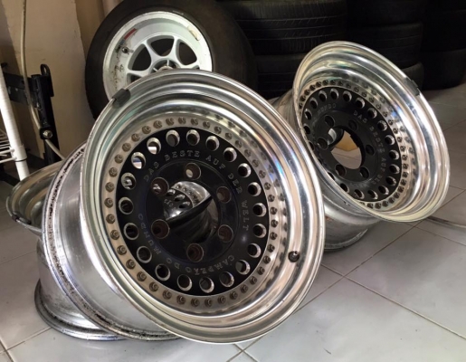 ขายล้อหยดน้ำ RAGUNA 2 ชิ้นแท้ 15x8 ออฟ0 6 รูกระบะ ถูกๆ ประมูลญี่ปุ่น