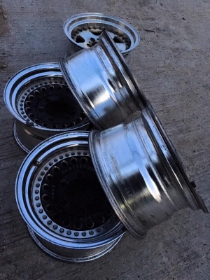 ขายล้อหยดน้ำ RAGUNA 2 ชิ้นแท้ 15x8 ออฟ0 6 รูกระบะ ถูกๆ ประมูลญี่ปุ่น