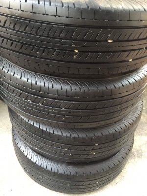 ขายยางบริสโตนดูราวิส ปี14 215/70/16 4 เส้น ราคา 6,500 บาท