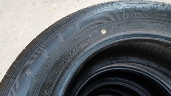 ขายยางดันลอปถอดป้ายแดง ขอบ15 4เส้น ราคา 7,500 บาท