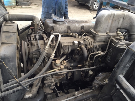 รถโม่มือสองญี่ปุ่น NISSAN UD เครื่องFE6 โม่4คิว