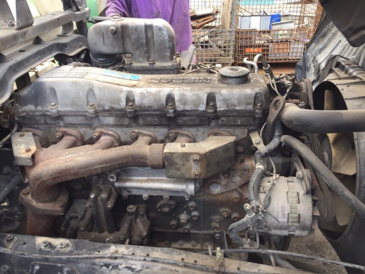 รถโม่มือสองญี่ปุ่น NISSAN UD เครื่องFE6 โม่4คิว