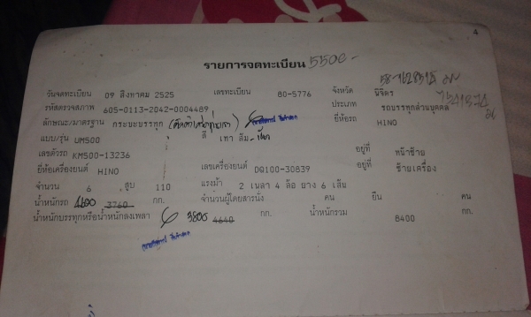 ขาย6ล้อติดเครน กะบะดั้ม ราคาถูกพร้อมใช้ 280,000