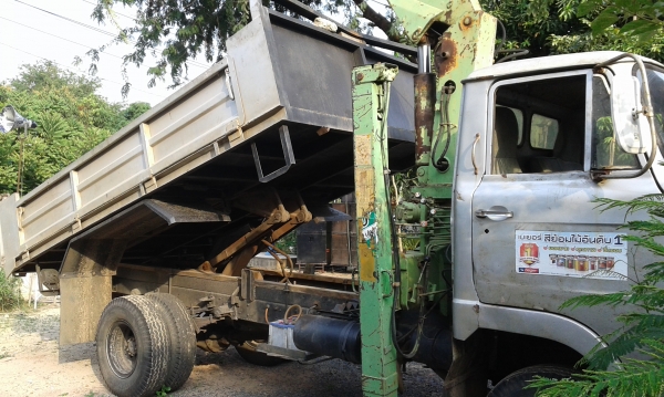 ขาย6ล้อติดเครน กะบะดั้ม ราคาถูกพร้อมใช้ 280,000