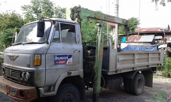 ขาย6ล้อติดเครน กะบะดั้ม ราคาถูกพร้อมใช้ 280,000