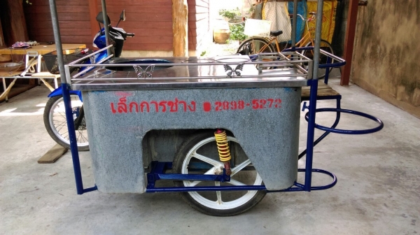 ขาย รถพ่วงข้าง ฮอนด้าเวฟ125 สามารถขายของได้