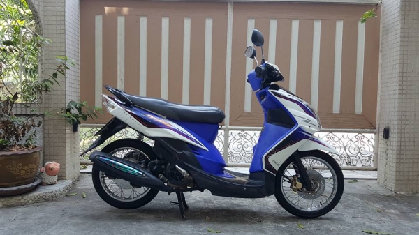ขออนุญาติขาย YAMAHA MIO 115 รุ่นไฟหน้า 2 ตาแท้ๆ ท่อสวิงอาร์ม ฟรีค่าโอน