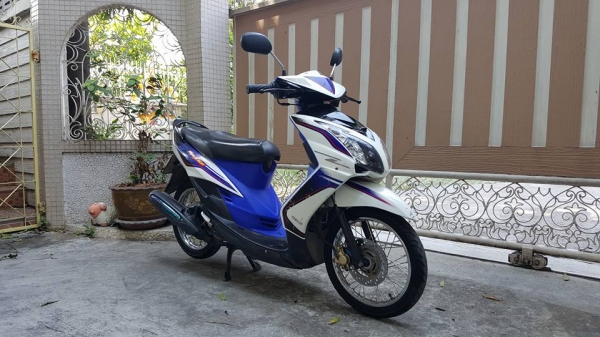 ขออนุญาติขาย YAMAHA MIO 115 รุ่นไฟหน้า 2 ตาแท้ๆ ท่อสวิงอาร์ม ฟรีค่าโอน