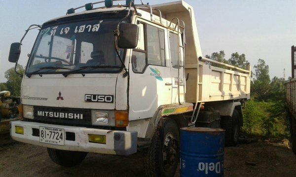 หกล้อ มิตซู FK455F 6D14-165 ดั้ม แอร์ พ.เวอร์ ช่วงล่างเต็มแคชชีใหญ่ตลอด สภาพดีเดิมๆสวยพร้อมลุย ทะเบียนพร้อมโอน