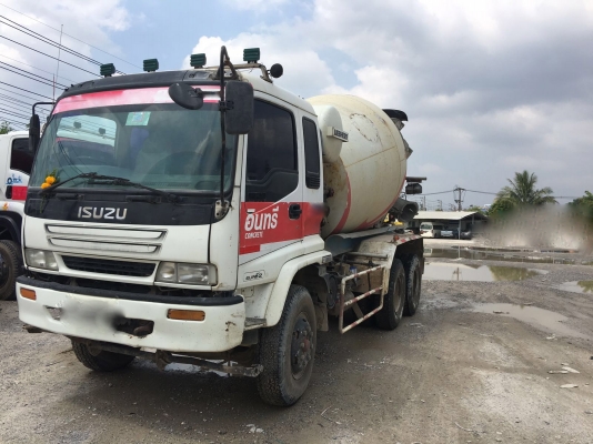 รถอีซูซุ  10  ล้อ โม่ปูน  FXZ  270 แรงม้า. ปี 49.    สนใจติดต่อ  081 - 6079515