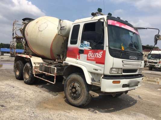 รถอีซูซุ  10  ล้อ โม่ปูน  FXZ  270 แรงม้า. ปี 49.    สนใจติดต่อ  081 - 6079515