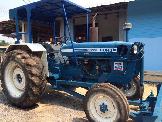 ขายด่วน รถไถฟอร์ด 6600 , 75 แรงม้า พร้อมใช้งาน+อุปกรณ์ มีเล่ม ราคา 370,000