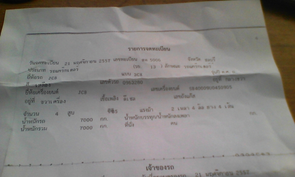 ต้องการขายรถ เจซีบี หน้าตักหลังขุด ต้องการขายรถ เจซีบี หน้าตักหลังขุด