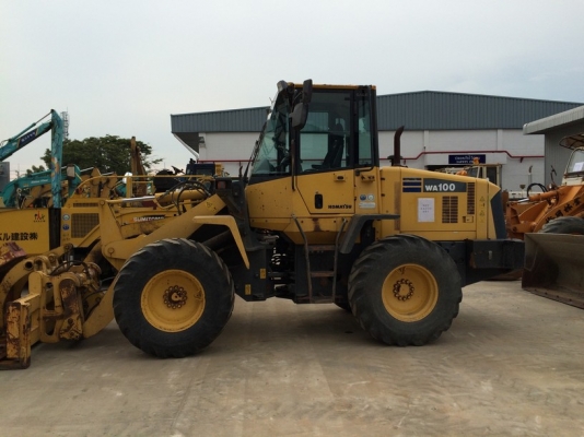 Komatsu WA100-5 ปี 2006 สภาพสวยมาก นำเข้าจากญี่ปุ่น ราคาไม่แพงครับ