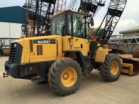 Komatsu WA100-5 ปี 2006 สภาพสวยมาก นำเข้าจากญี่ปุ่น ราคาไม่แพงครับ