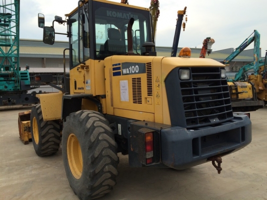 Komatsu WA100-5 ปี 2006 สภาพสวยมาก นำเข้าจากญี่ปุ่น ราคาไม่แพงครับ