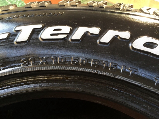 ยาง bf all 31 x 10.5 r15 ดอกเต็ม ยาง bf all 31 x 10.5 r15 ดอกเต็ม