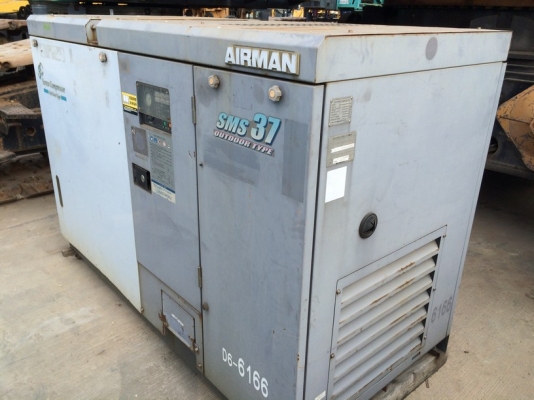 ปั้มลม AIRMAN SMS37SD-68 สภาพสวยกริ๊ป นำเข้าจากญี่ปุ่น ราคาถูกมากครับ
