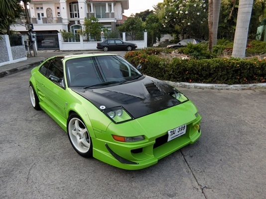 Toyota MR2 สีเขียวมุก หลังคา t-bar เครื่อง 3s turbo non air ขับใช้งานใด้ทุกวันคับ