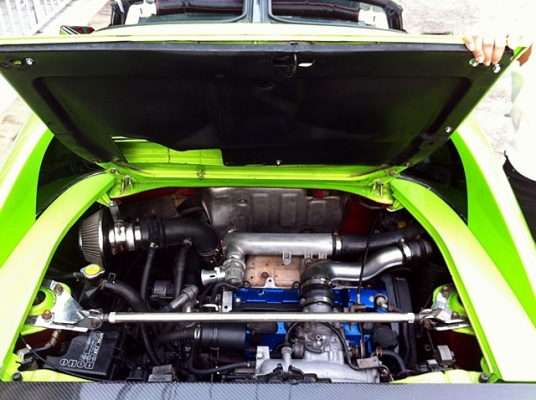 Toyota MR2 สีเขียวมุก หลังคา t-bar เครื่อง 3s turbo non air ขับใช้งานใด้ทุกวันคับ