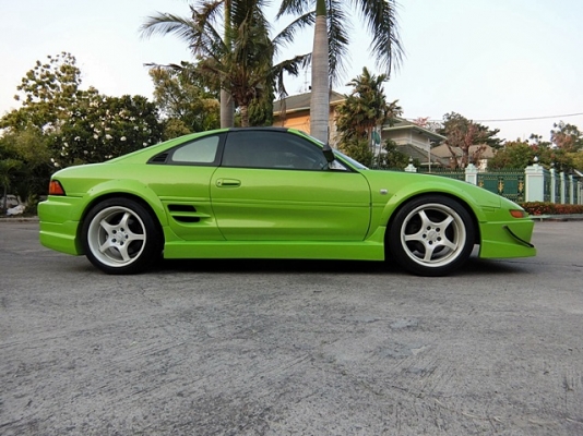 Toyota MR2 สีเขียวมุก หลังคา t-bar เครื่อง 3s turbo non air ขับใช้งานใด้ทุกวันคับ