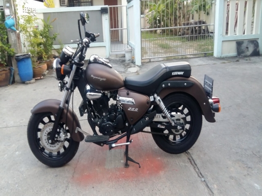 มอเตอร์ไซด๋ ชอปเปอร์ Keeway 200