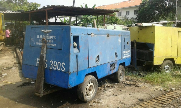 ขาย Airman 390  8 Bar เครื่อง isuzu ครับ พร้อมใช้งานครับ