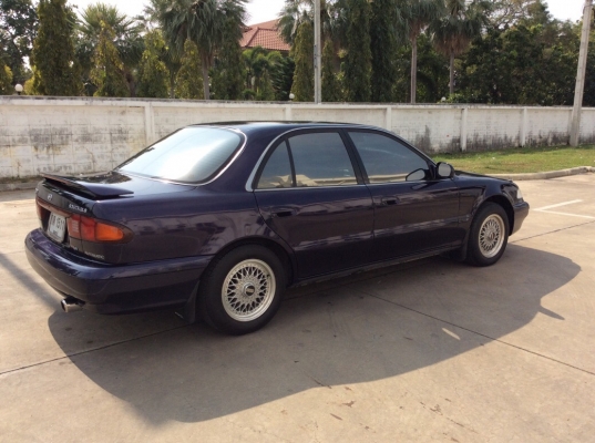 ขายรถ ฮุนได โซนาต้า ปี95 เครื่องหัวฉีด 2.0 เกียร์ออโต้ ติดแก๊สLPG ใช้ได้ 2ระบบ ไฟฟ้าทั้งคัน ภายในสวยมากสะอาดเบาะปรับไฟฟ้า แอร์หนาววิทยุCDพร้อม เบรคabs ตัวถังสวยเดิมไม่มีชน สีเงาสวยบางเดิมทั้งคัน แม็ก15" รถขับดีนิ่มนวลมาก ภาษี59 ขายถูกครับ