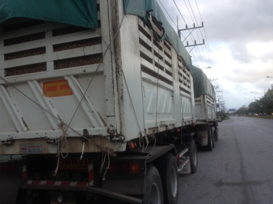 ISUZU 360 Deca ปี 55 แม่ลูกสามคาน. สวยมาก. รถวิ้ง. 200000 กิโล. ยางเต็ม 22เส้น