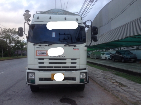 ISUZU 360 Deca ปี 55 แม่ลูกสามคาน. สวยมาก. รถวิ้ง. 200000 กิโล. ยางเต็ม 22เส้น