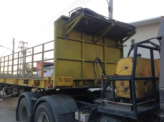 ขายหางพื้นเรียบ 2 เพลา อู่ Panus