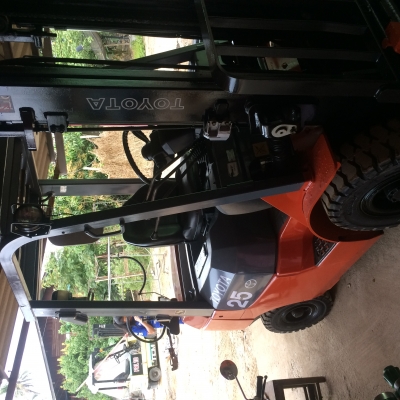 ขายรถฟอร์คลิฟท์ TOYOTA. 7FG25 เกียร์ออโต้ งาสไลด์ เสา 3 เมตร ขายรถฟอร์คลิฟท์ TOYOTA. 7FG25 เกียร์ออโต้ งาสไลด์ เสา 3 เมตร