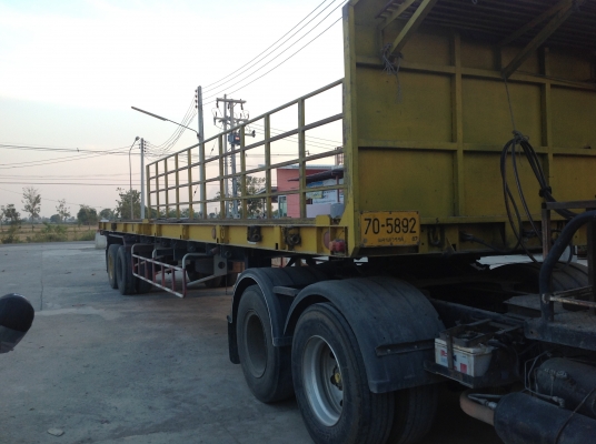 ขายหางพื้นเรียบ 2 เพลา อู่ Panus