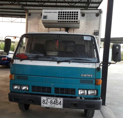 หกล้อ อีซูซุ NPR115 บรรทุกตู้เย็น ยาว5ม สภาพดีสวยเดิมๆพร้อมวิ่งงาน ราคา 325,000บ ครับ