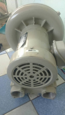 VORTEX BLOWER HITACHI โบลเวอร์ ฮิตาชิ รุ่น VB-007-DNพัดลม เป่า-ดูด มอเตอร์ในตัว มือสอง พร้อมใช้